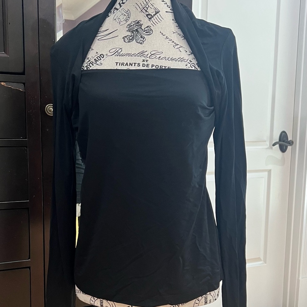 Elegant Black Women's Top